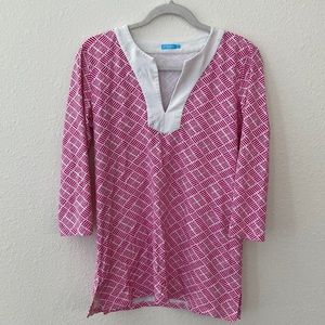 J. McLaughlin 3/4 quarter sleeve top